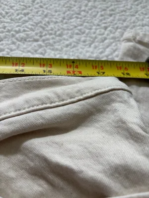 Lucky Brand Off-white athletic slim Denim Jeans Size 34x32 #coastalgrandma #denim thumbnail 3