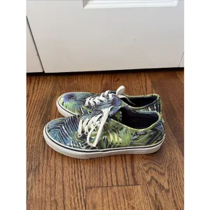 Vans Camden Multicolor Palm Low-Top Sneakers Size 8 thumbnail 3