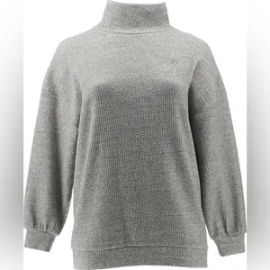 NEW New Balance Mock Neck Transform Pullover Sweatshirt thumbnail 9