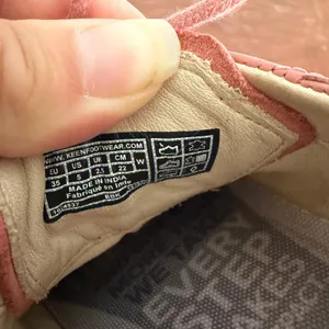Keen Lorelai II Brick Dust Pink Leather Lace Up Sneakers Womens 5 Casual thumbnail 7