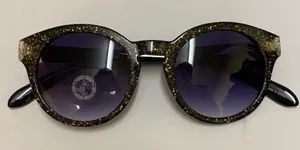 Juicy Couture black and‎ gold speckled sunglasses D6 thumbnail 1
