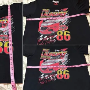 The Laundry Room CocaCola Can’t Beat the Feeling Black Graphic TShirt Racing M thumbnail 8