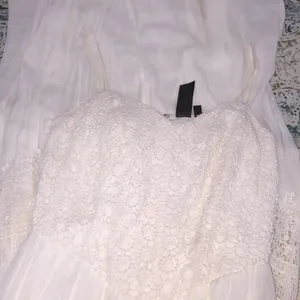 Trixxi size 7 ivory lace crochet maxi sundress thumbnail 7