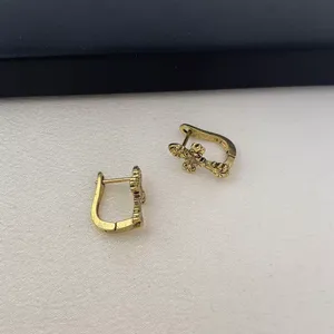 Vintage Cross Hoop Earrings for Men Women Streetwear Hip Hop Punk Unisex Style thumbnail 2