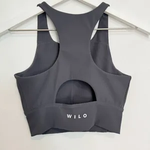 Wilo The Label Sports Bra Size XS Base Ribbed Longline Cutout Crop Top Capsule‎ thumbnail 7