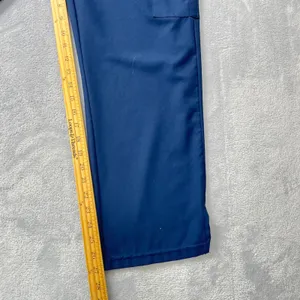 Beyond Scrubs Cargo Jogger Pants PL Unisex Navy Blue‎ Drawstring Medical thumbnail 7