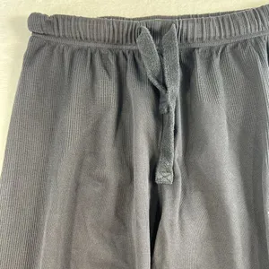 Gymshark L Large Joggers Pause‎ Black Baggy Elastic Waist Ribbed Oversized Relax thumbnail 5