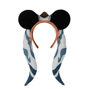 NWT Disney Parks Star Wars Ahsoka Tano Mickey Mouse Ears Headband thumbnail 2