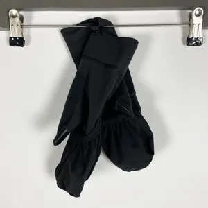 Lululemon Women's Run Fast Convertible Glove Mittens Black Reflective thumbnail 1