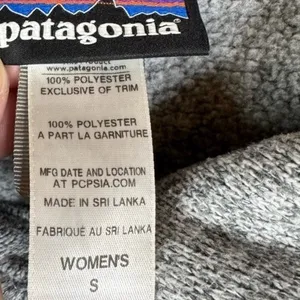 PATAGONIA Better Sweater Peacoat Double Breasted Jacket Women's Size Small thumbnail 4