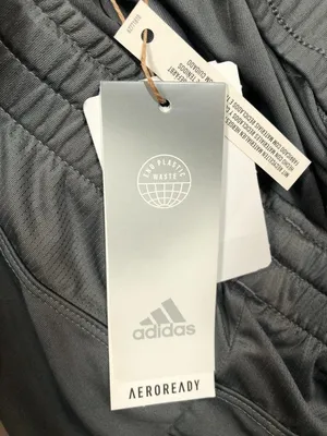 University of Wisconsin La Crosse Adidas Team Issued Knit Shorts Gray Women's S thumbnail 6