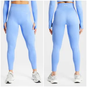 AYBL Balance V2 Seamless Leggings In Chambray Blue thumbnail 2