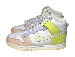 Nike Dunk High Cashmere Lemon Twist Sneakers Size Women's 6.5 thumbnail 1