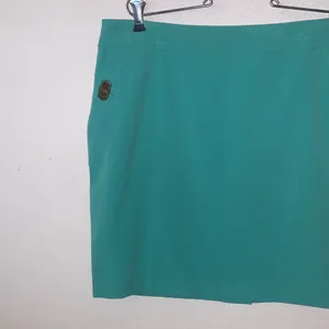NWT Vintage Worthington A-Line Skirt Teal Green 12P Turn Lock Pockets thumbnail 2