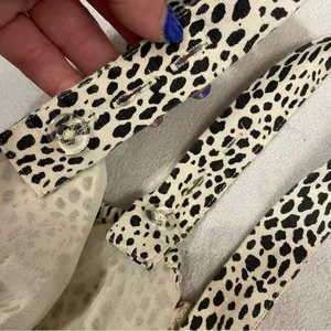 American Eagle leopard print mini dress grunge goth animal print S thumbnail 6