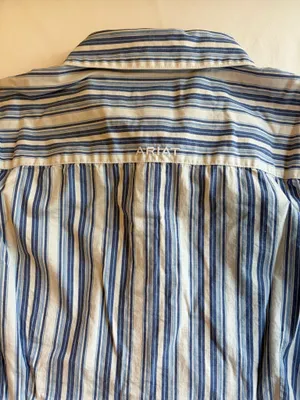 Ariat Women’s Kirby Stretch Striped Western Button Up Shirt thumbnail 3