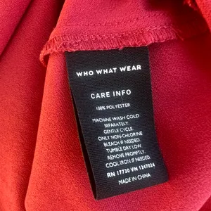 Who What Wear Ruffle Long Sleeve Dress thumbnail 5