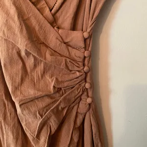 Free People Intimately Dylan Brown Pink Bodycon Mini Dress Strappy Women size XS thumbnail 5