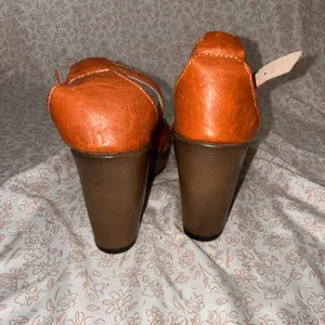 Mexican Heels Brown Size 7 thumbnail 3