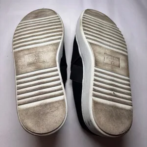 Eileen Fisher‎ Womens Black Mesh Slip On Platform Sneakers Size 7 Comfort Casual thumbnail 6