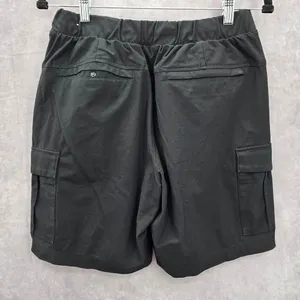 Old Navy Black Flat Front Cargo Active Bottoms‎ Pants Shorts Small thumbnail 2