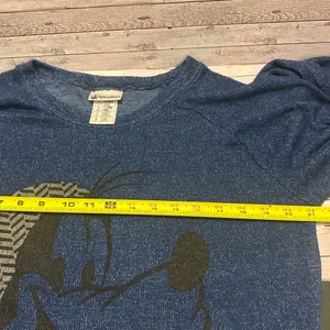 Disney Parks Women’s Pluto Blue Knit Top size M thumbnail 4
