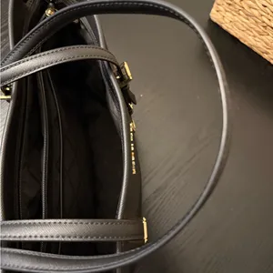 Michael Michael Kors Black Saffiano Leather Tote Bag thumbnail 10
