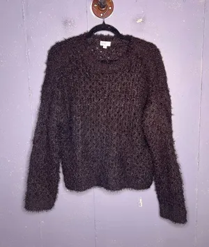 Nordstrom Rack Fuzzy Crewneck Women's Sweater - Medium thumbnail 1