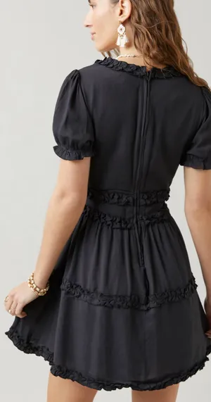 Francesca's Black Dress thumbnail 3