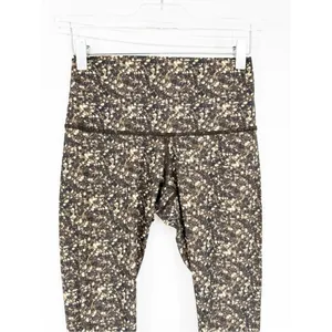 Lululemon Shine Tight High Rise Leggings Women's 6 Shimmer Multi‎ Activewear thumbnail 4