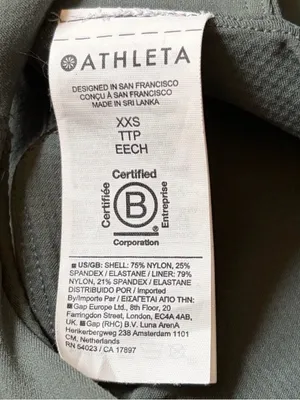 Athleta Transcend green full length activewear workout Bodysuit size xxs NWT thumbnail 7