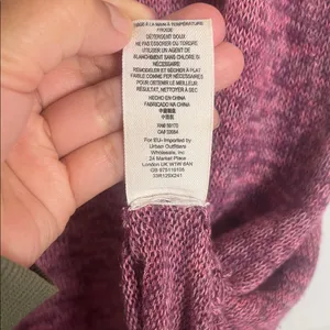 Free people Sleeveless Maroon Tunic with Beige Pattern thumbnail 8