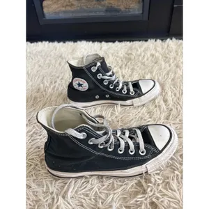 Converse Chuck Taylor‎ All Star High Top Black Canvas Sneakers Mens 4 Womens 6 thumbnail 3
