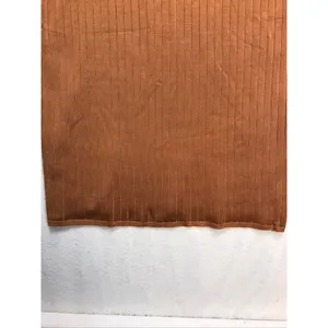 Free People Ribbed‎ Knit Midi Skirt Rust Orange Copper Size Medium Boho Autumn thumbnail 9