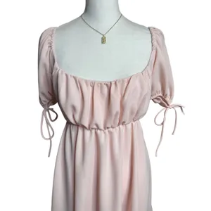 Lucy in the Sky Leilani Pink Babydoll Dress S Coquette Balletcore thumbnail 4
