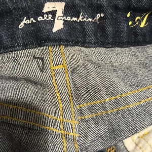 7 For All Mankind "A" Pocket Boot Cut Women'S Denim Blue Jeans Size 29 thumbnail 4