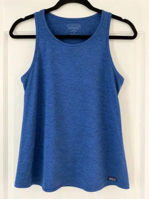Patagonia Capilene Womens S Tank Top Blue Lightweight Running Hiking thumbnail 2