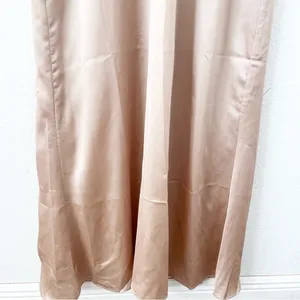 Show Me Your Mumu Rome Twist Maxi Dress Champagne Wedding Bridesmaid Satin Gown thumbnail 4