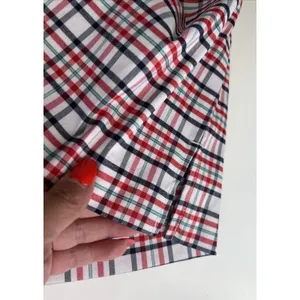 IZOD Golf Skort Womens Size 10 Tartan‎ Plaid Golf Skort Black Red Green White thumbnail 8