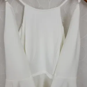 Lulus Womens Irresistible Charm Dress X Small White Fit & Flare‎ Mini thumbnail 5