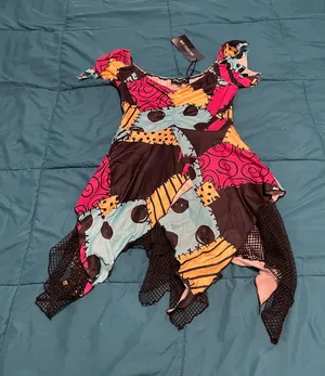 Dolls kill trickz n treatz lovelorn ragdoll costume dress XS thumbnail 1