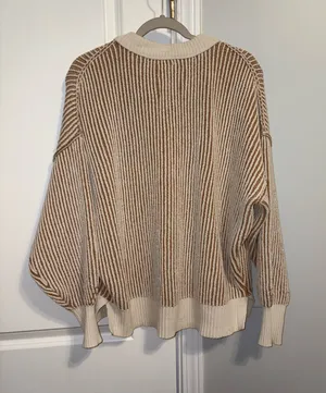 Aerie Striped Sweater thumbnail 1