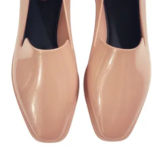 Melissa Prana loafers in dusty pink neutral color size 6 thumbnail 4