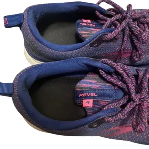 Brooks Revel 4 Womens Running Shoes Blue Pink Purple Athletic Sneakers Size‎ 10 thumbnail 5