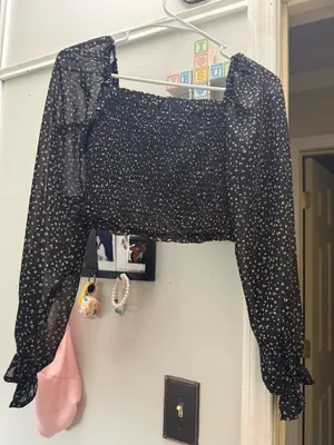 Long sleeve top Black Size XS thumbnail 2