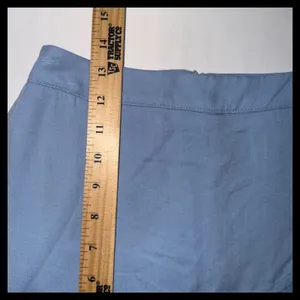 Altar'd State Skort Women XS Light Blue Ruffle Wrap Front Mini Skirt Shorts Boho thumbnail 6