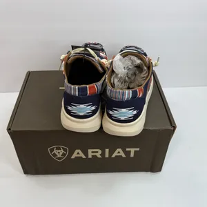 Ariat Women's Blue and Red Patterned Sneakers thumbnail 4