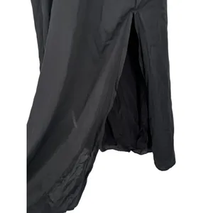 NWT‎ Lulus Long Sleeve Smocked Waist Midi Dress Black Size XS Babydoll Milkmaid thumbnail 10