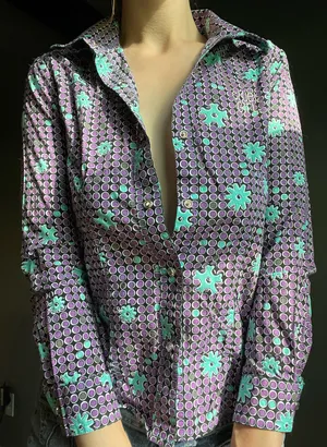 Cruel Girl floral button up thumbnail 3