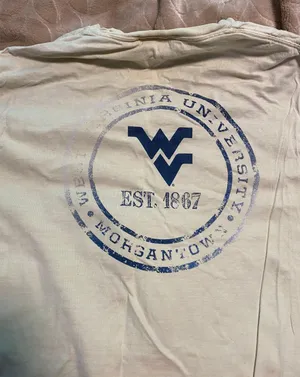 WVU Game Day TShirt Tan Size M thumbnail 2